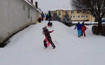 Na sněhu