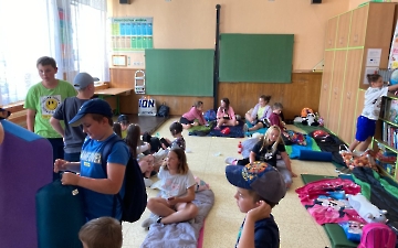 Přespávání ve škole