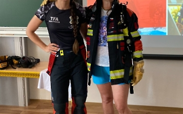 TFA a hasička Kačka Vodičková