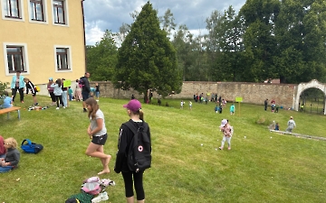 Dětská pouť v Kostelním Vydří