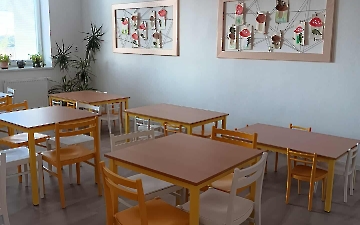 Zrekonstruovaná jídelna